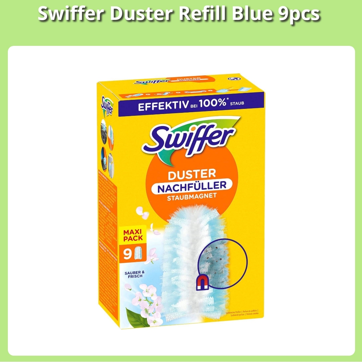 Anmeldelse af Swiffer Duster Refill Blue 9pcs