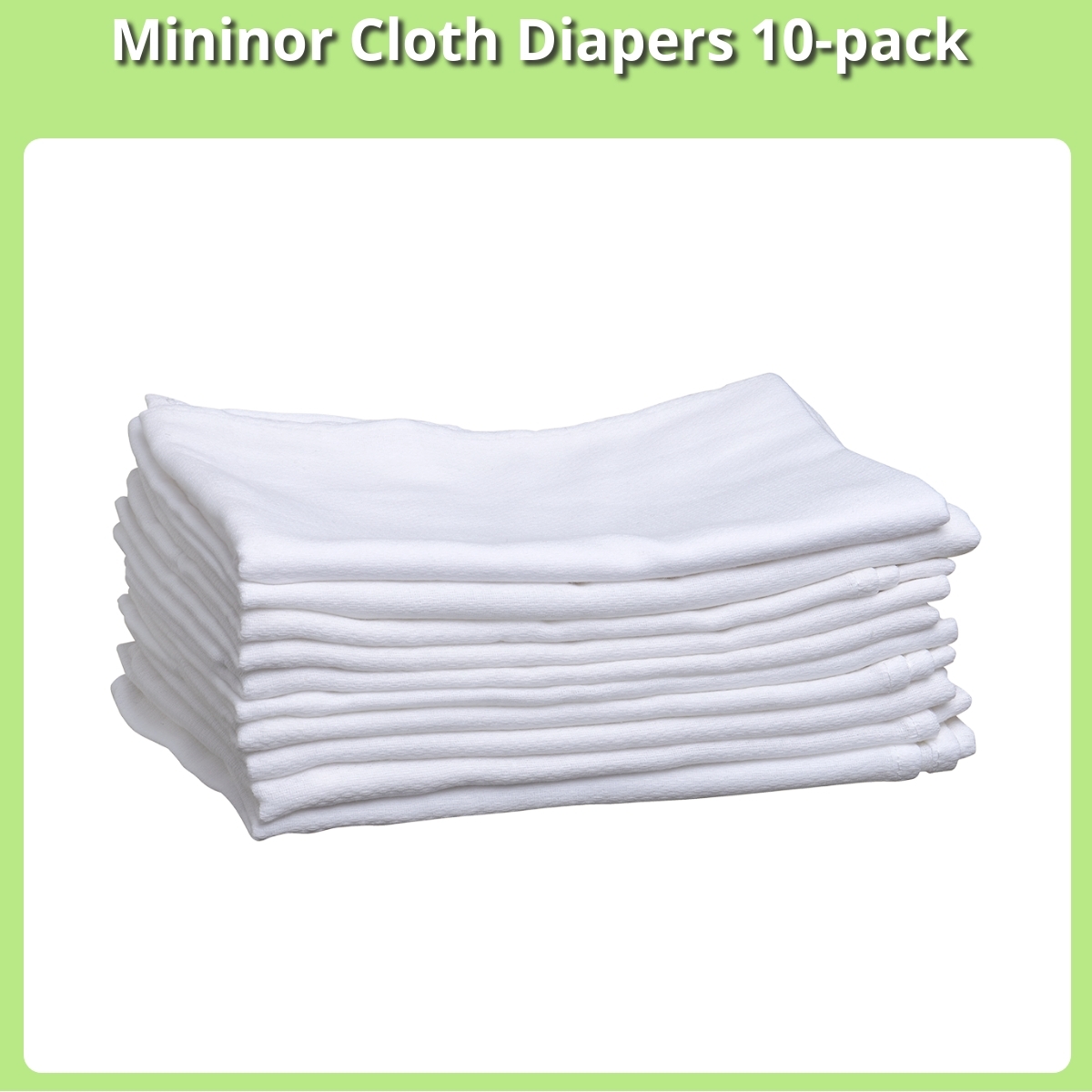 Anmeldelse af Mininor Cloth Diapers 10-pack