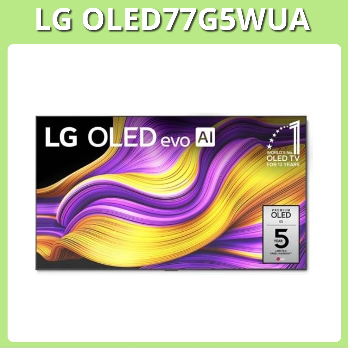 Anmeldelse af LG OLED77G5WUA