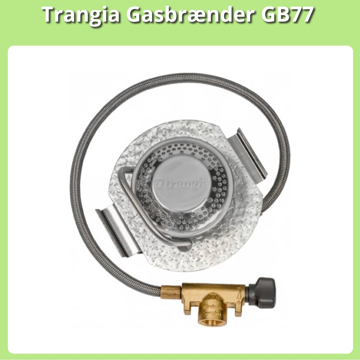 Anmeldelse af Trangia Gasbrænder GB77