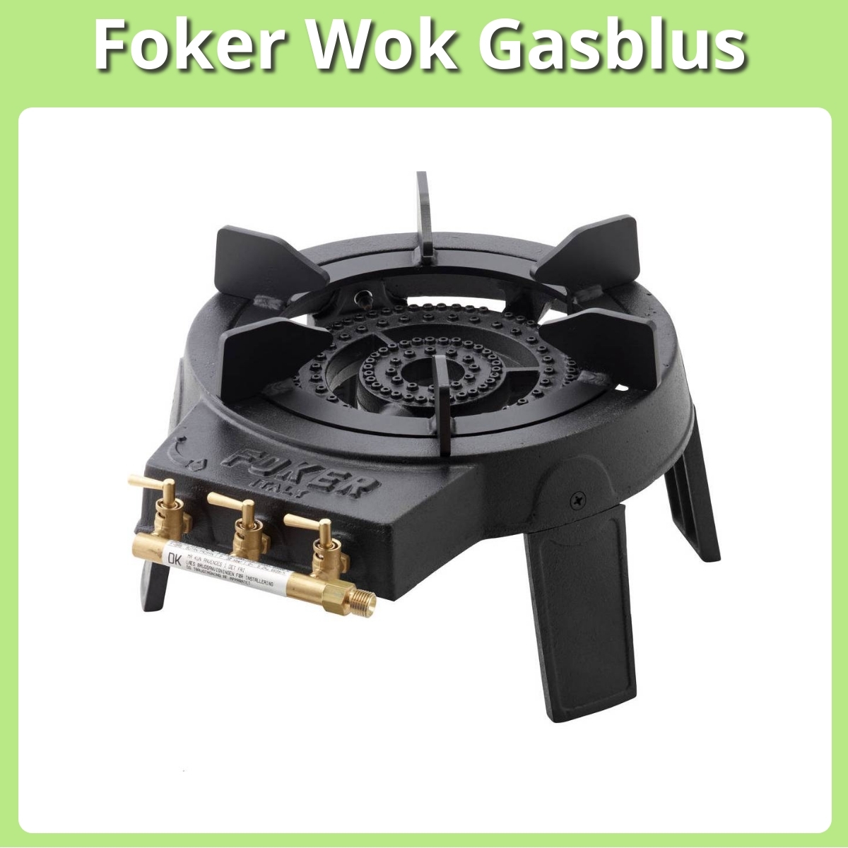 Anmeldelse af Foker Wok Gasblus