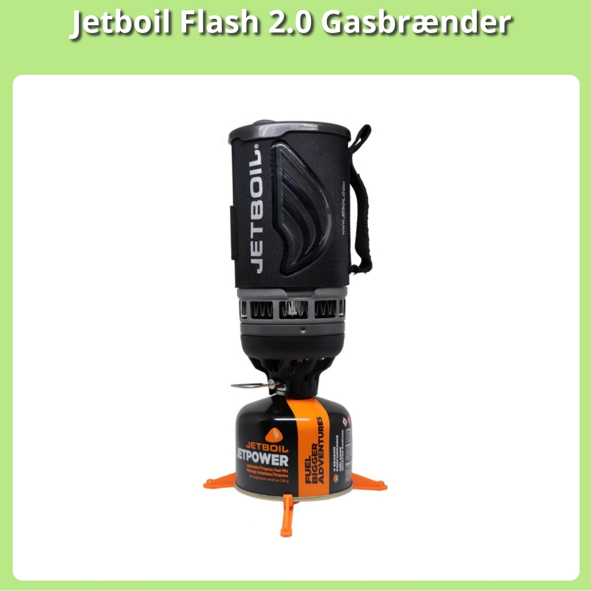 Anmeldelse af Jetboil Flash 2.0 Gasbrænder
