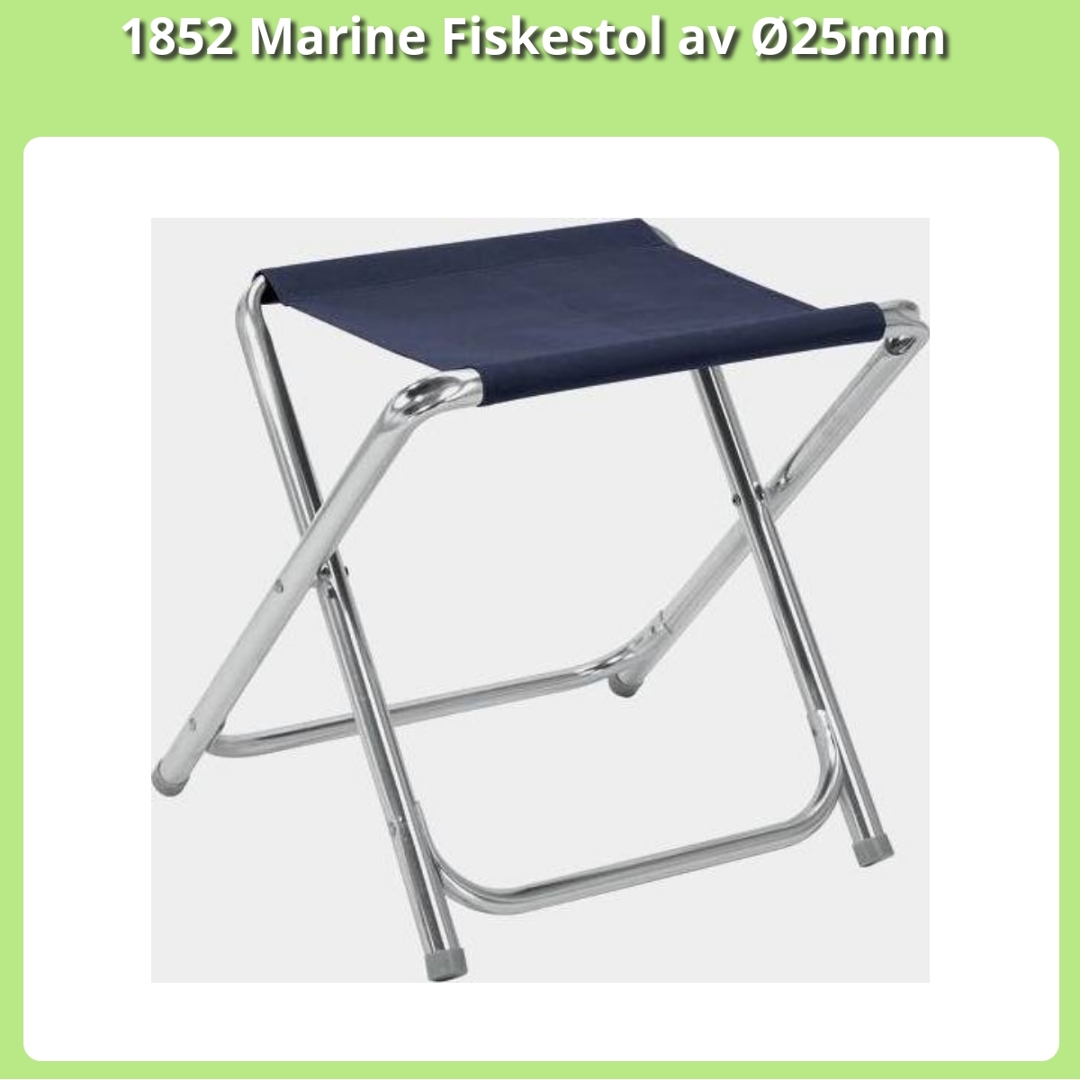 Anmeldelse af 1852 Marine Fiskestol av Ø25mm