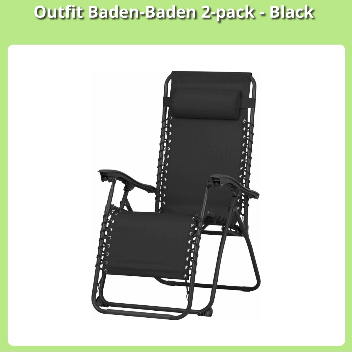 Anmeldelse af Outfit Baden-Baden 2-pack - Black