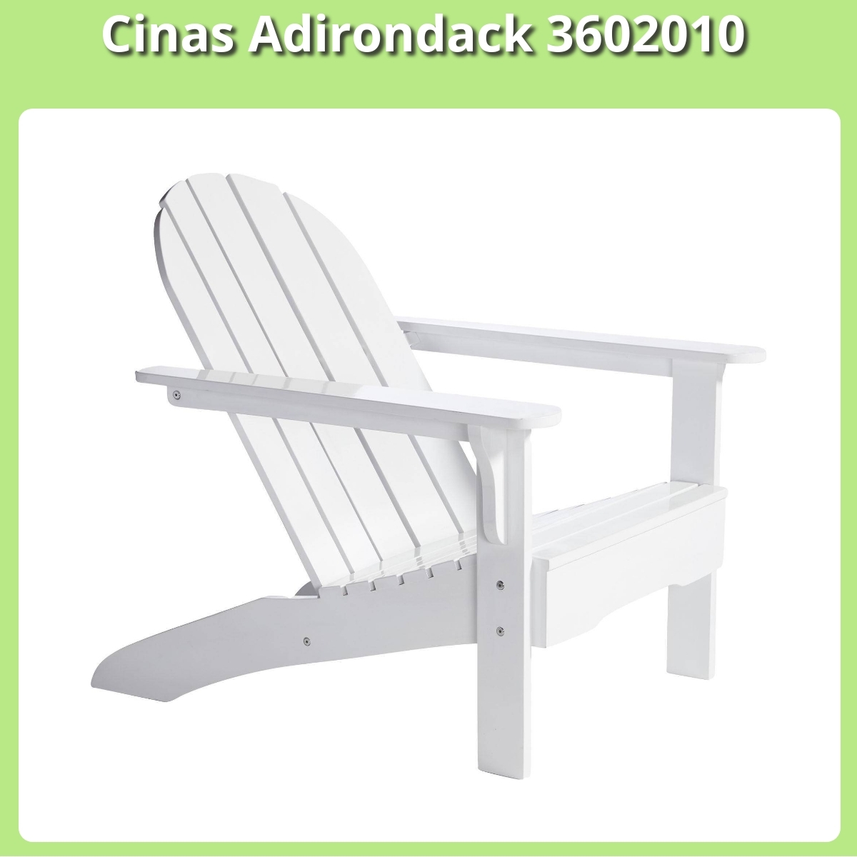 Anmeldelse af Cinas Adirondack 3602010
