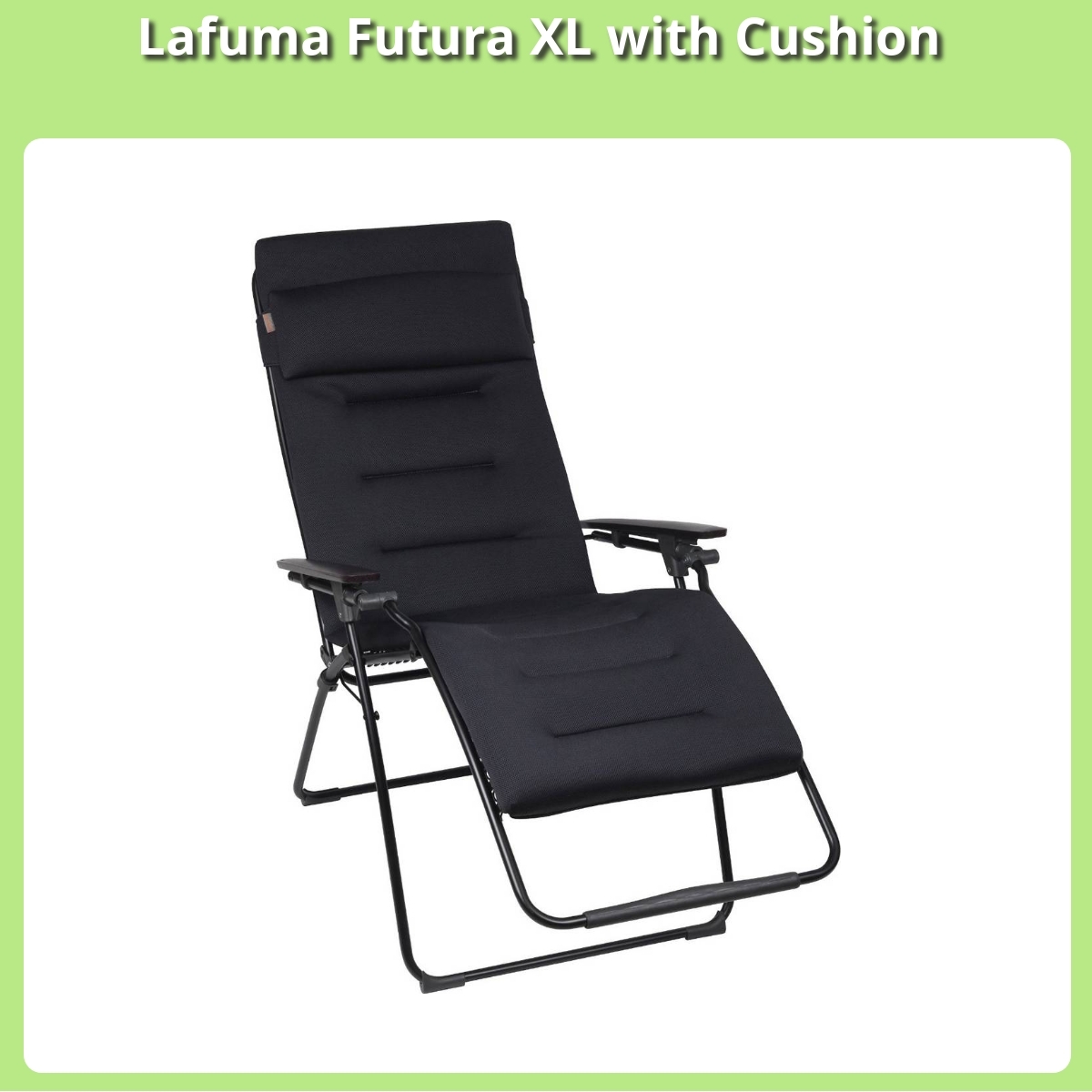 Anmeldelse af Lafuma Futura XL with Cushion