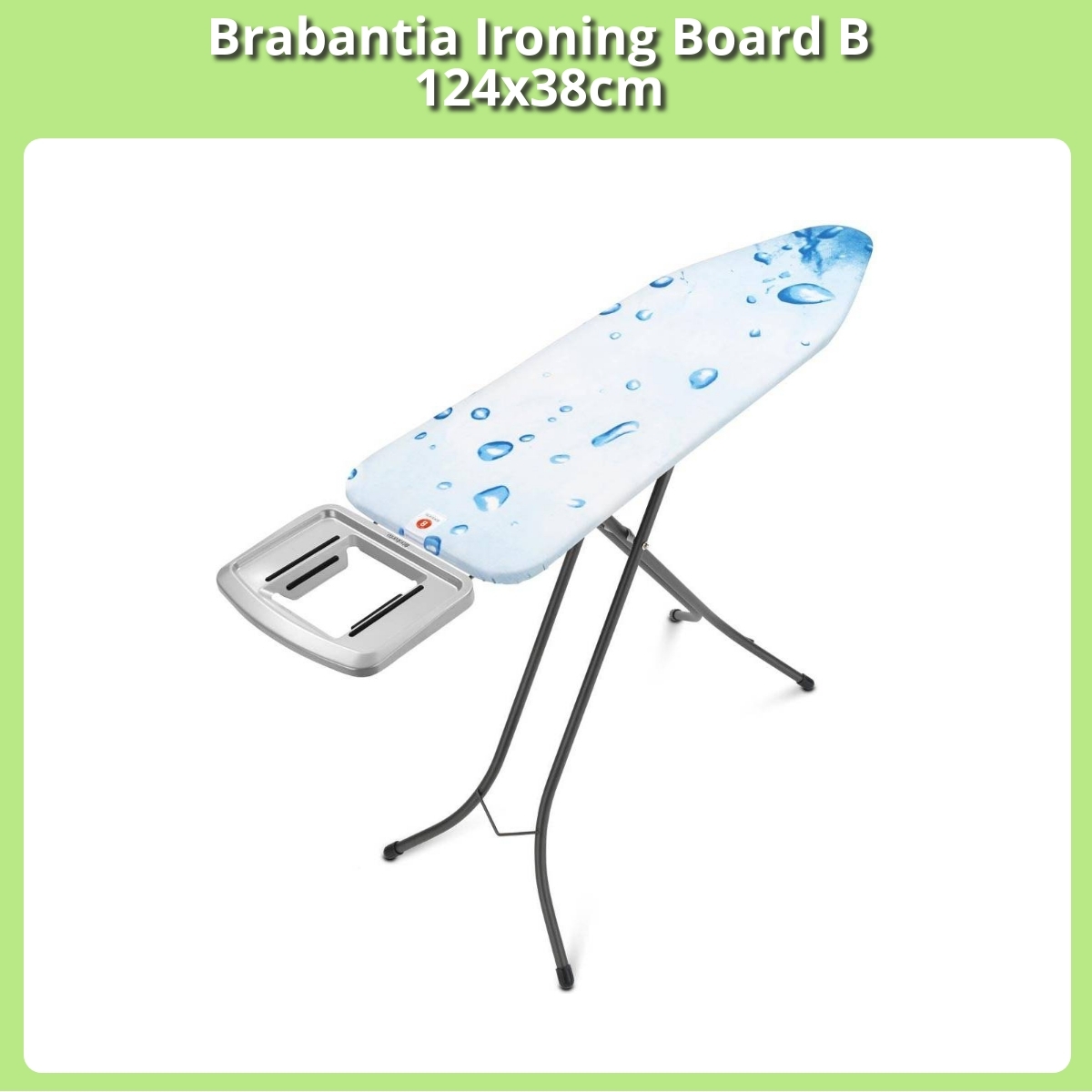 Anmeldelse af Brabantia Ironing Board B 124x38cm