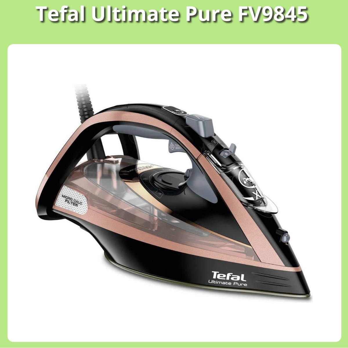 Anmeldelse af Tefal Ultimate Pure FV9845