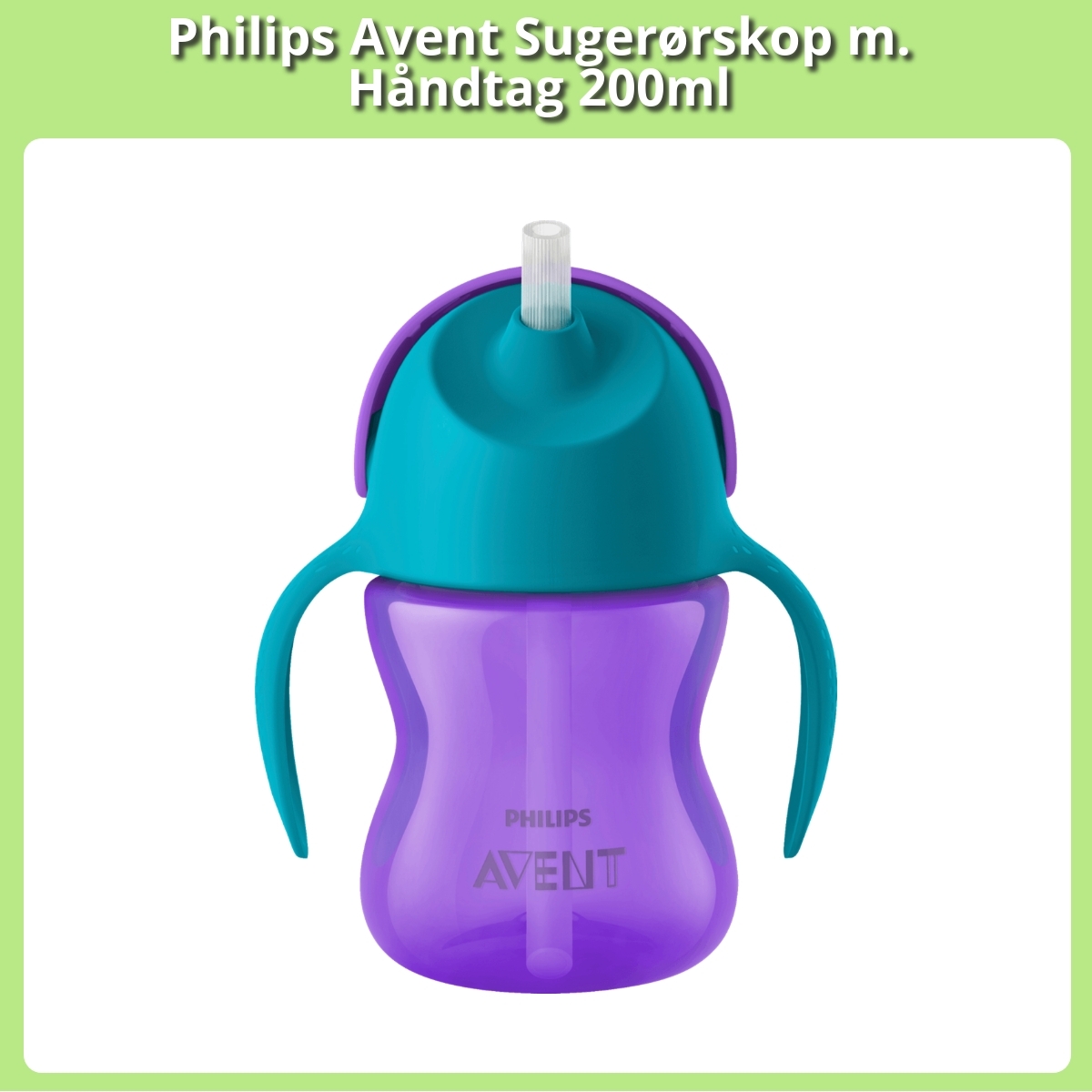 Anmeldelse af Philips Avent Sugerørskop m. Håndtag 200ml