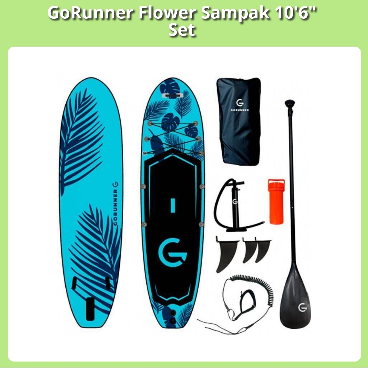 Anmeldelse af GoRunner Flower Sampak 10'6