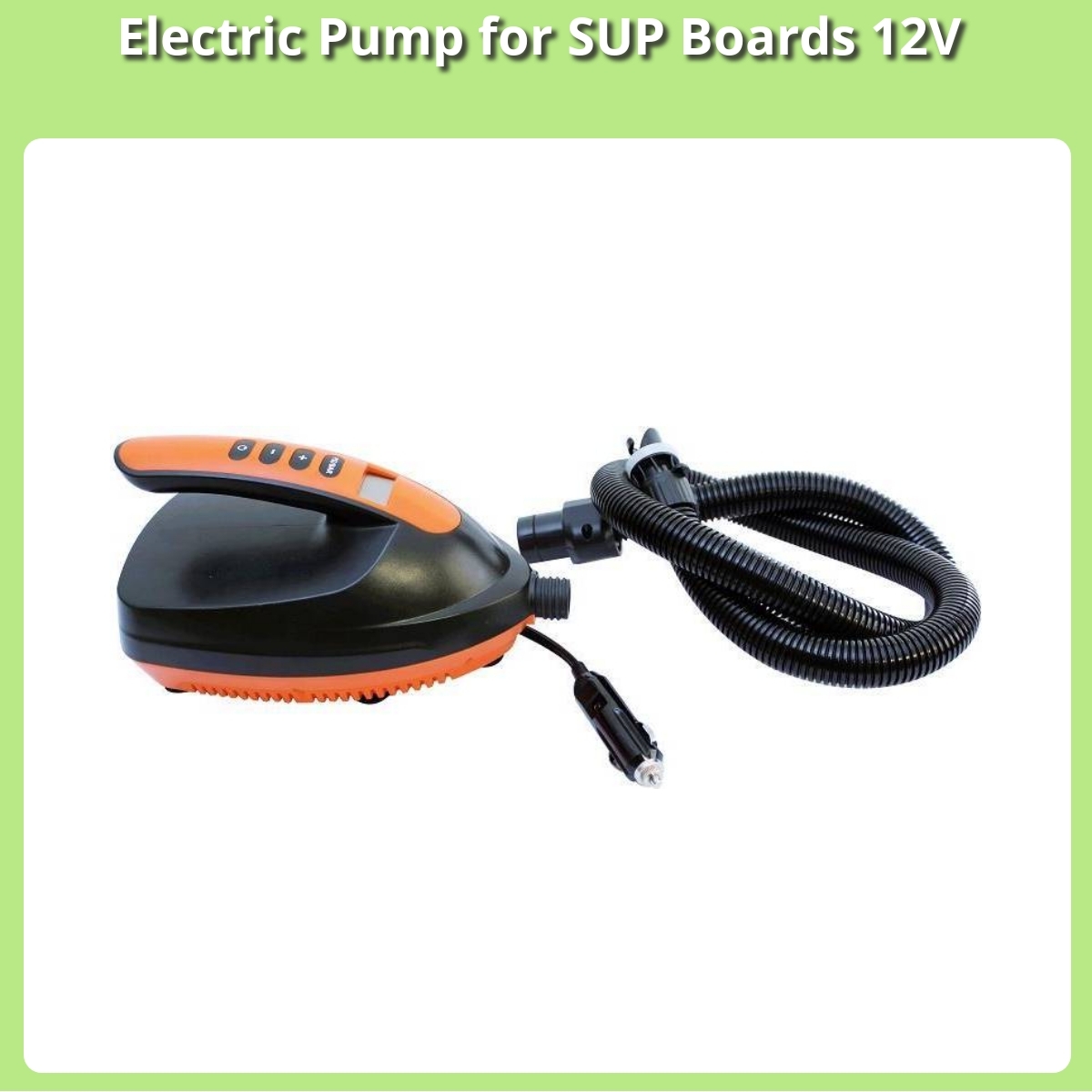 Anmeldelse af Electric Pump for SUP Boards 12V