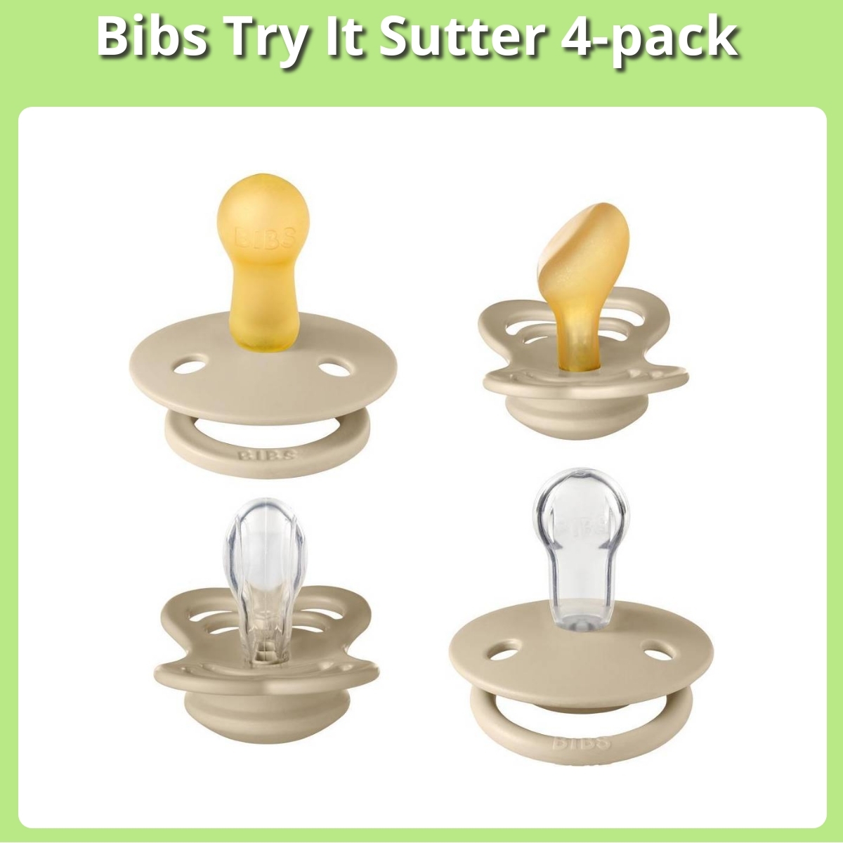 Anmeldelse af Bibs Try It Sutter 4-pack
