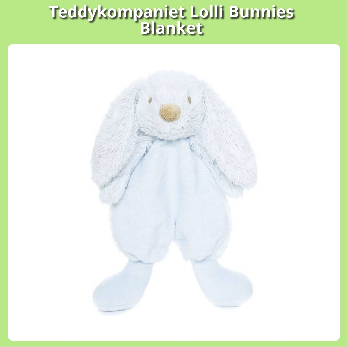 Anmeldelse af Teddykompaniet Lolli Bunnies Blanket
