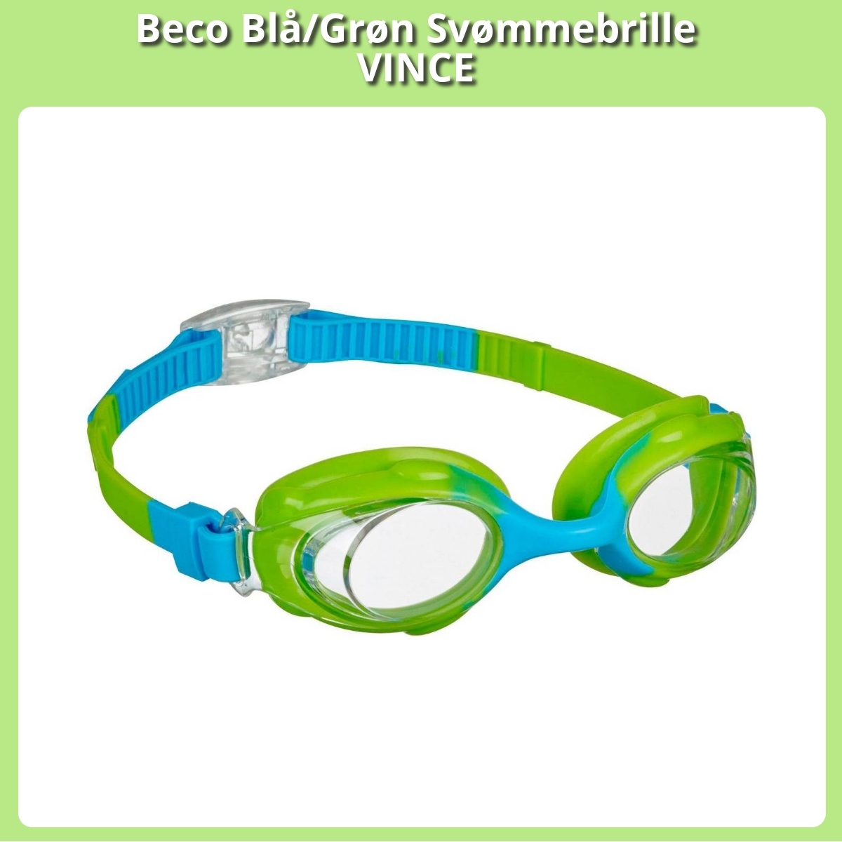 Anmeldelse af Beco Blå/Grøn Svømmebrille VINCE