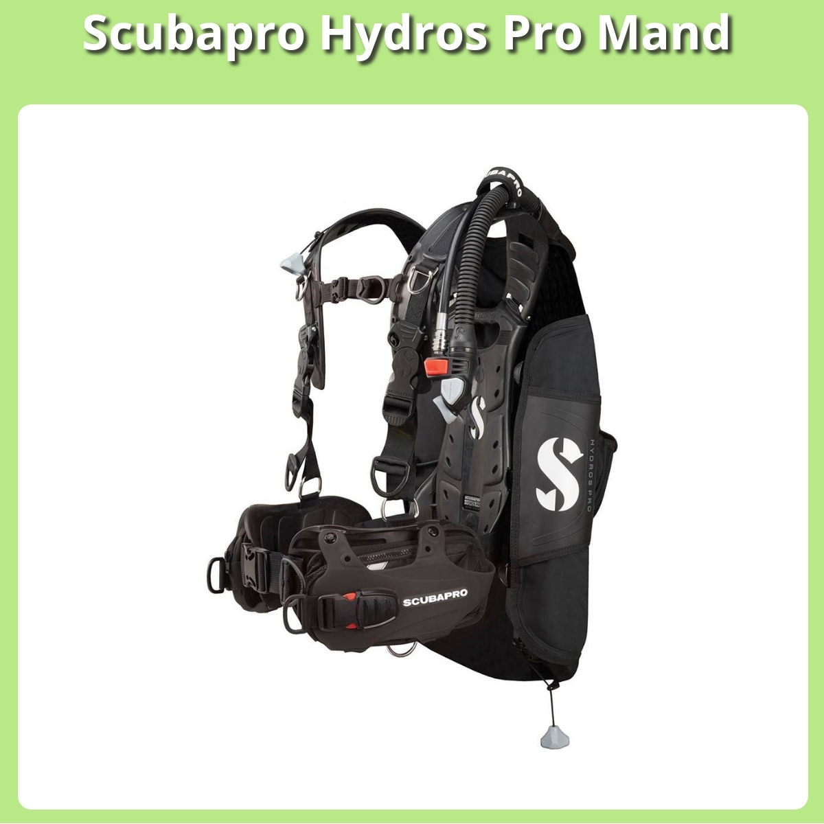 Anmeldelse af Scubapro Hydros Pro Mand