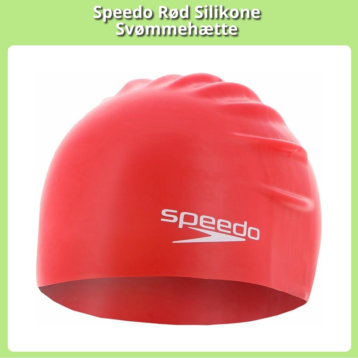 Anmeldelse af Speedo Rød Silikone Svømmehætte