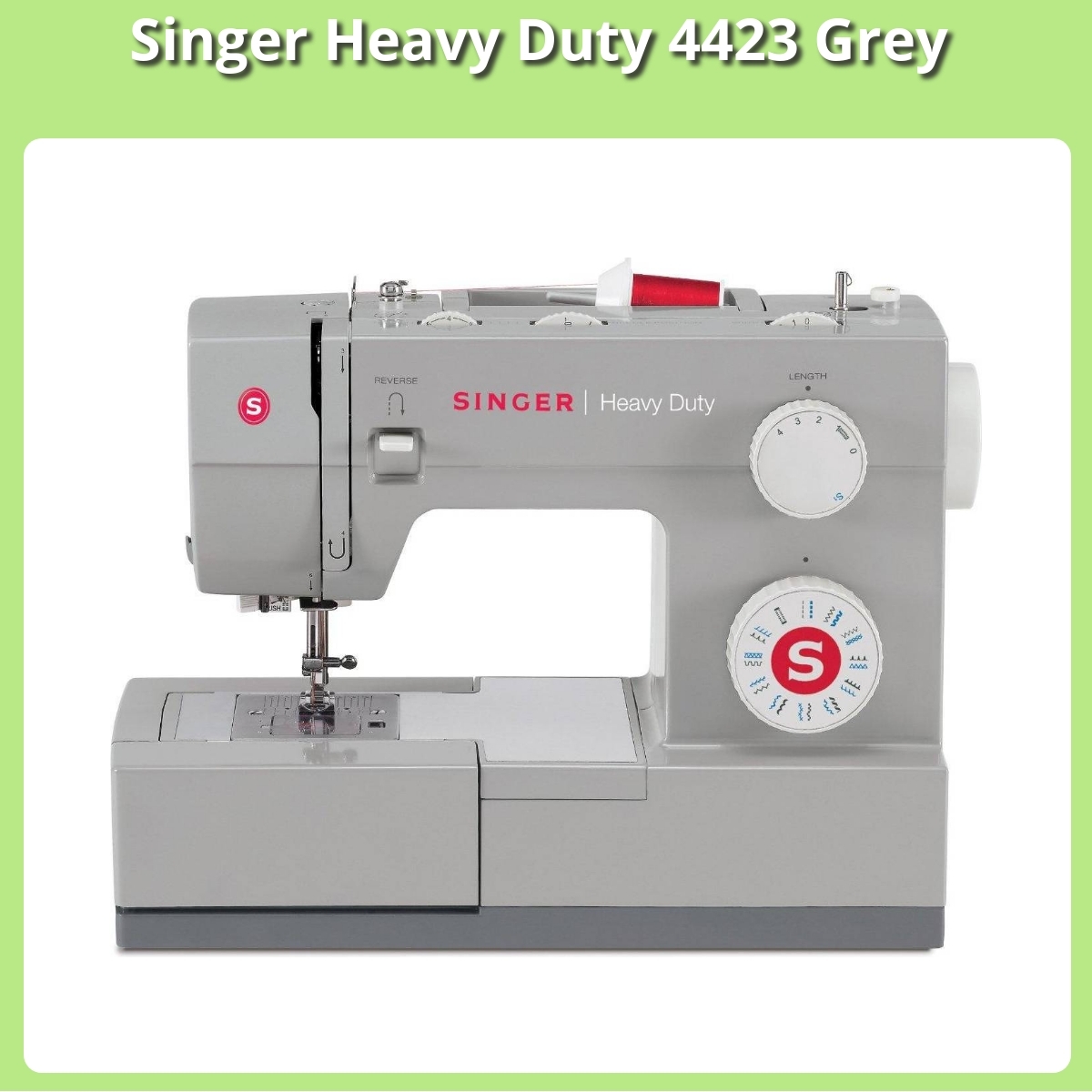 Anmeldelse af Singer Heavy Duty 4423 Grey