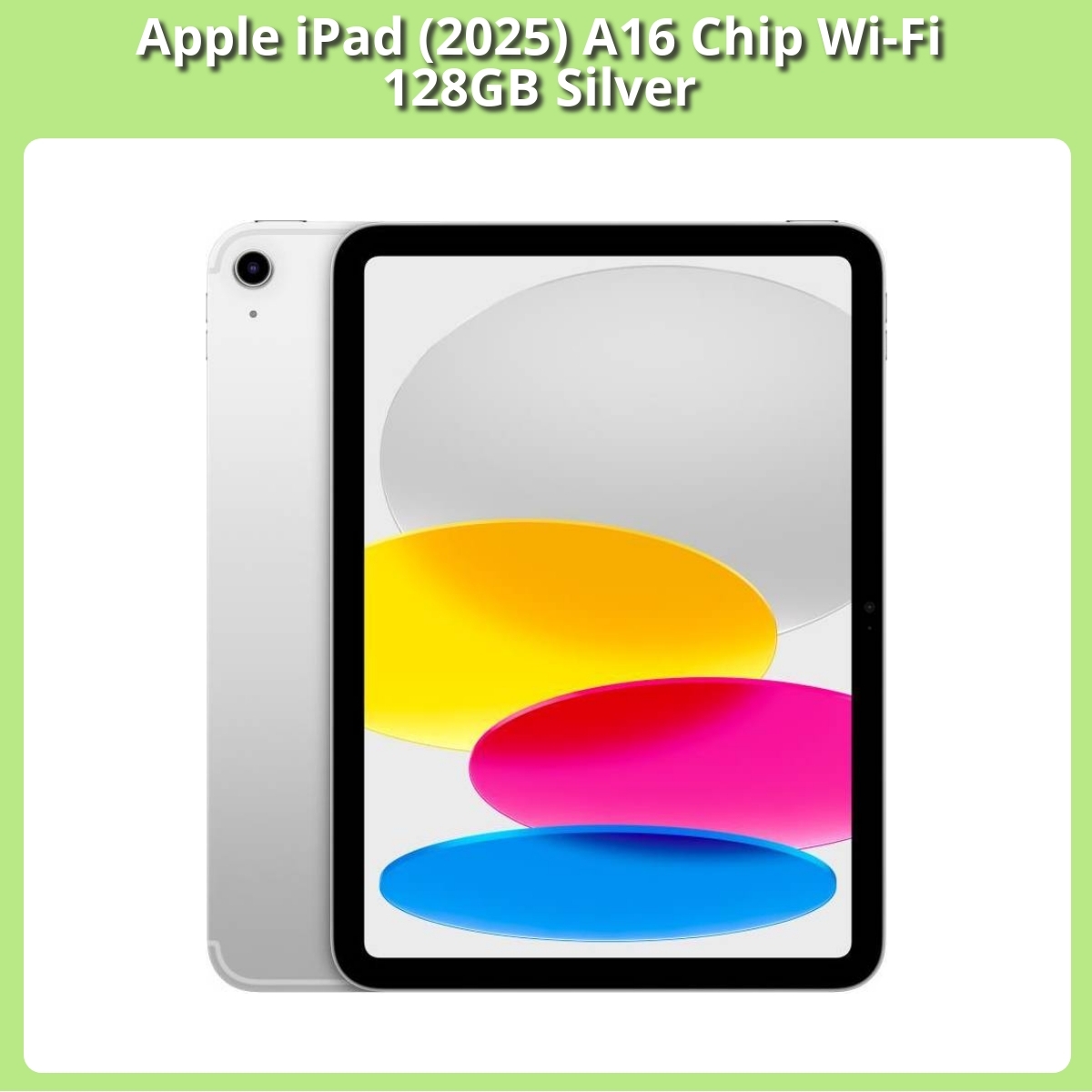 Anmeldelse af Apple iPad (2025) A16 Chip Wi-Fi 128GB Silver