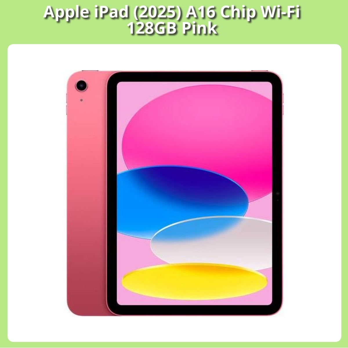 Anmeldelse af Apple iPad (2025) A16 Chip Wi-Fi 128GB Pink