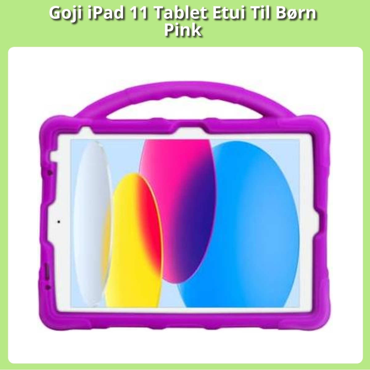 Anmeldelse af Goji iPad 11 Tablet Etui Til Børn Pink