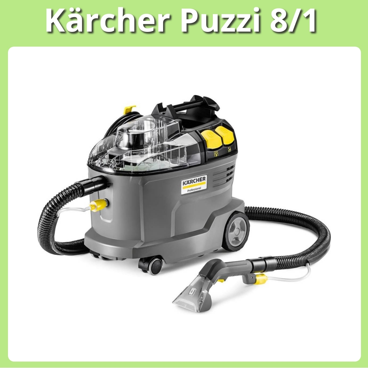 Anmeldelse af Kärcher Puzzi 8/1