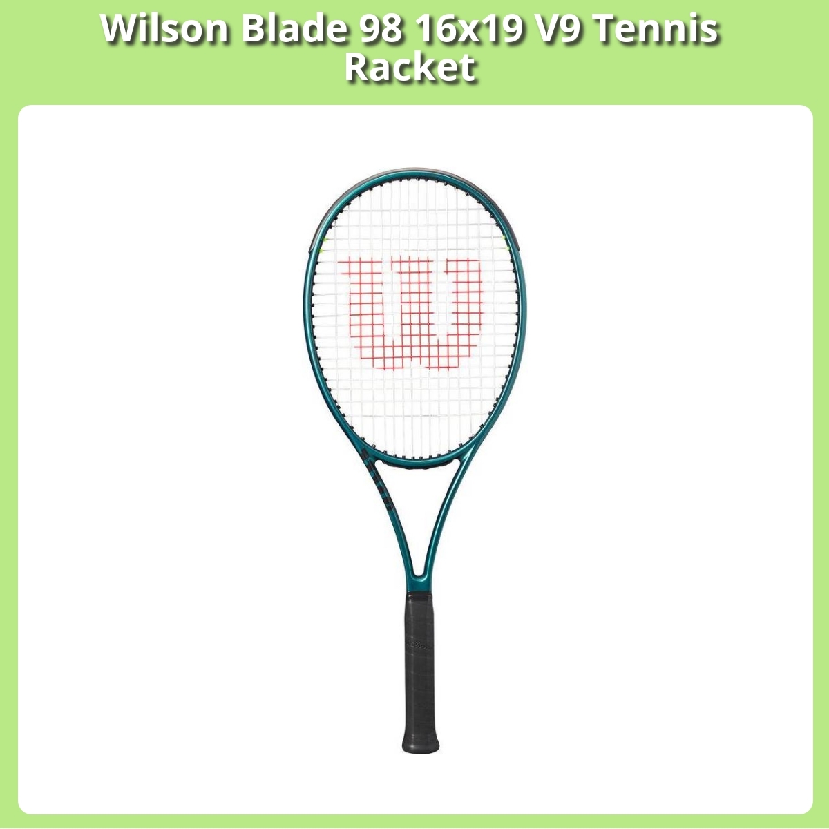 Anmeldelse af Wilson Blade 98 16x19 V9 Tennis Racket