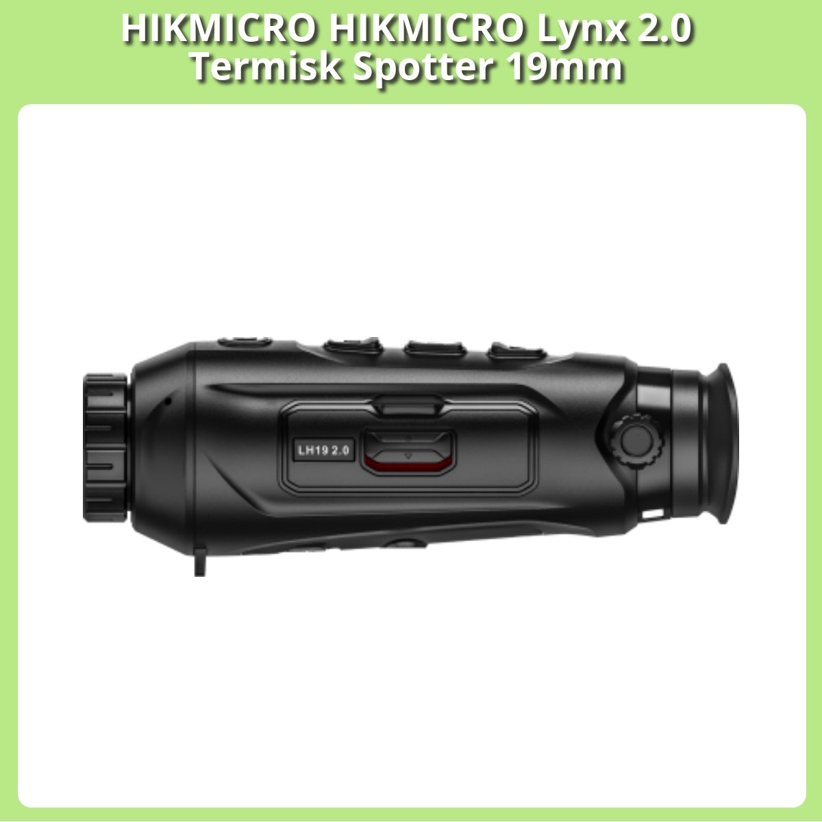 Anmeldelse af HIKMICRO HIKMICRO Lynx 2.0 Termisk Spotter 19mm