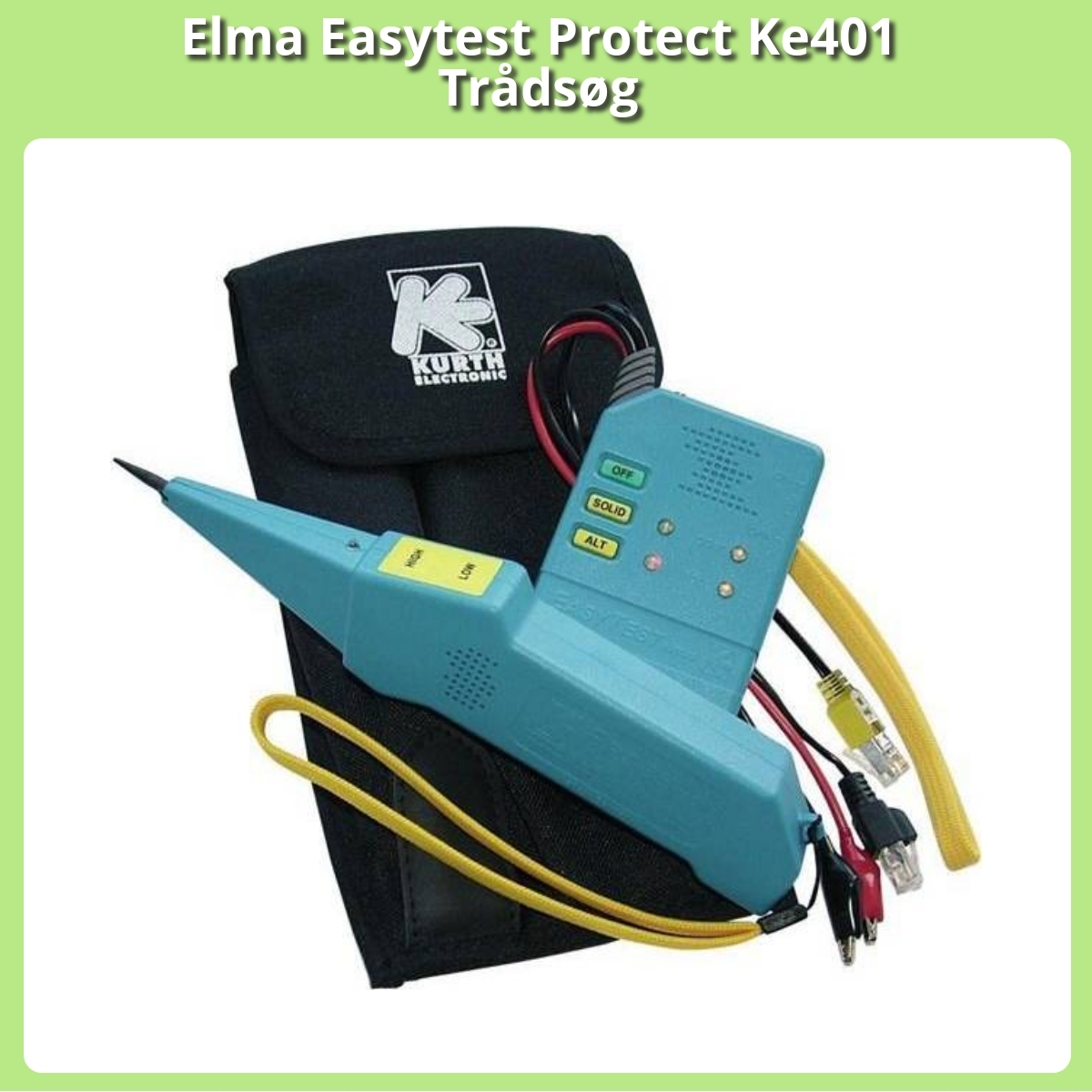 Anmeldelse af Elma Easytest Protect Ke401 Trådsøg