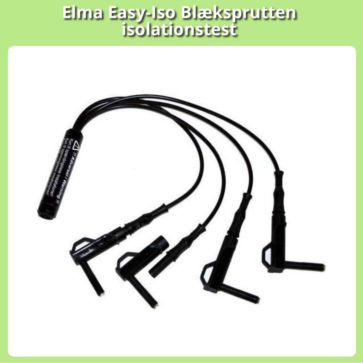 Anmeldelse af Elma Easy-Iso Blæksprutten isolationstest