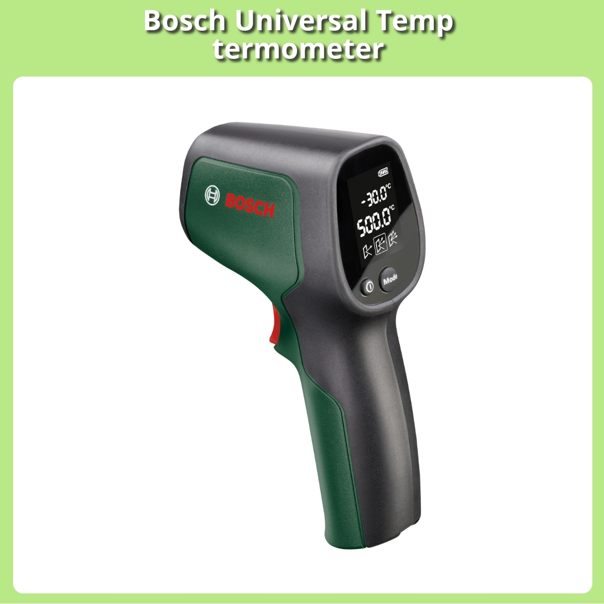 Anmeldelse af Bosch Universal Temp termometer