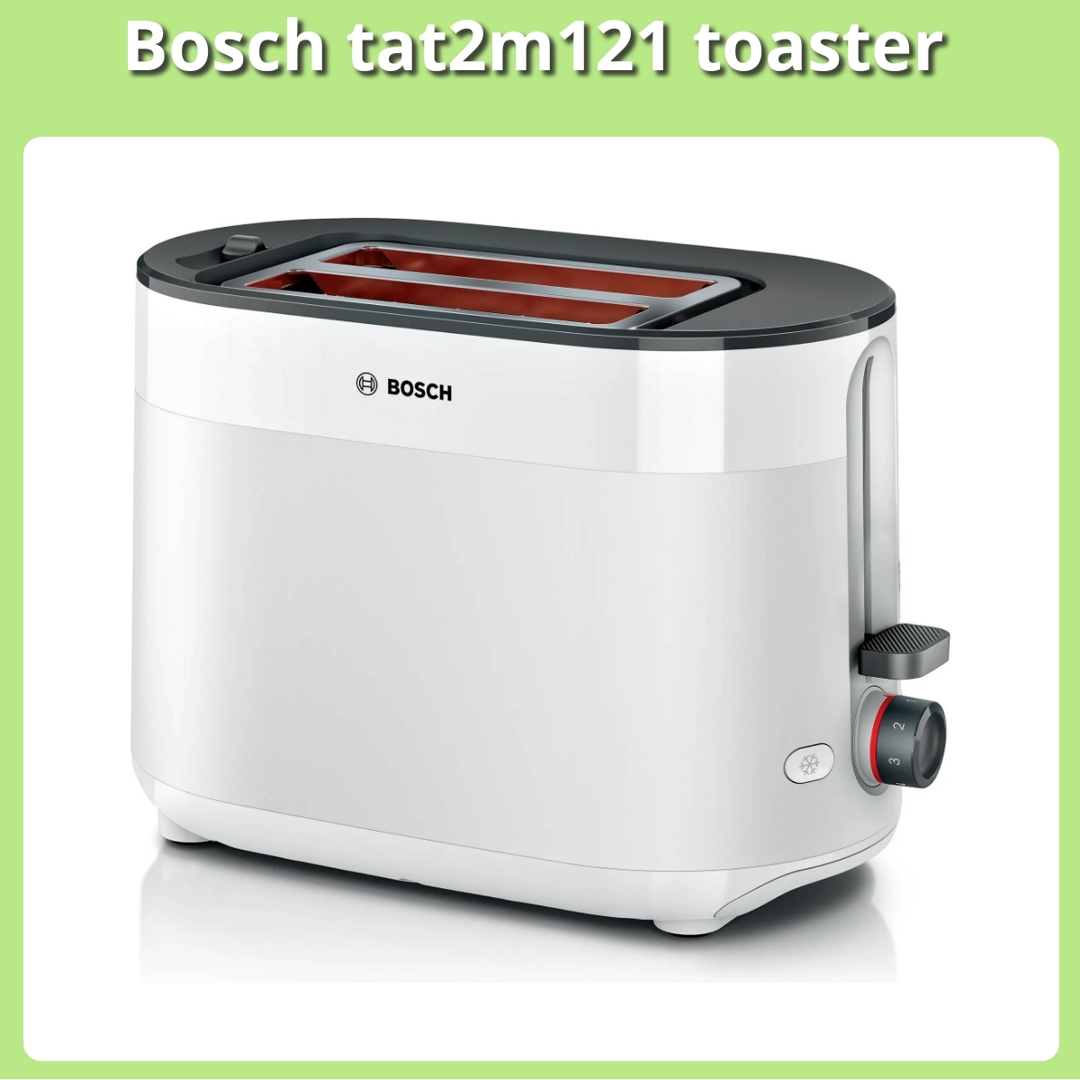 Anmeldelse af Bosch tat2m121 toaster