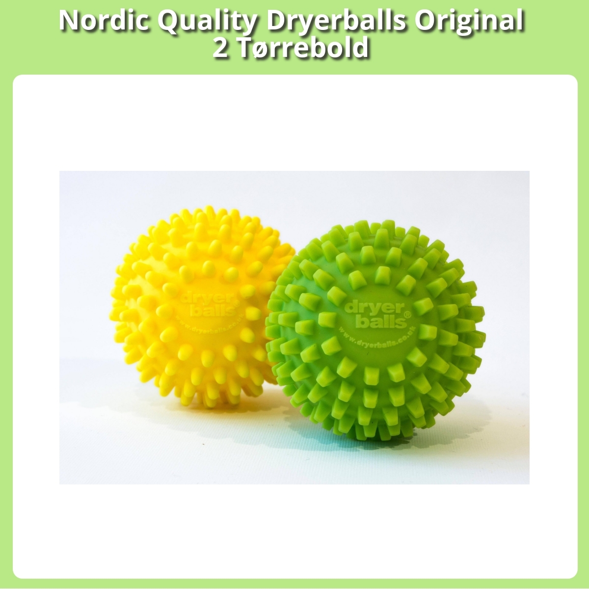Anmeldelse af Nordic Quality Dryerballs Original 2 Tørrebold
