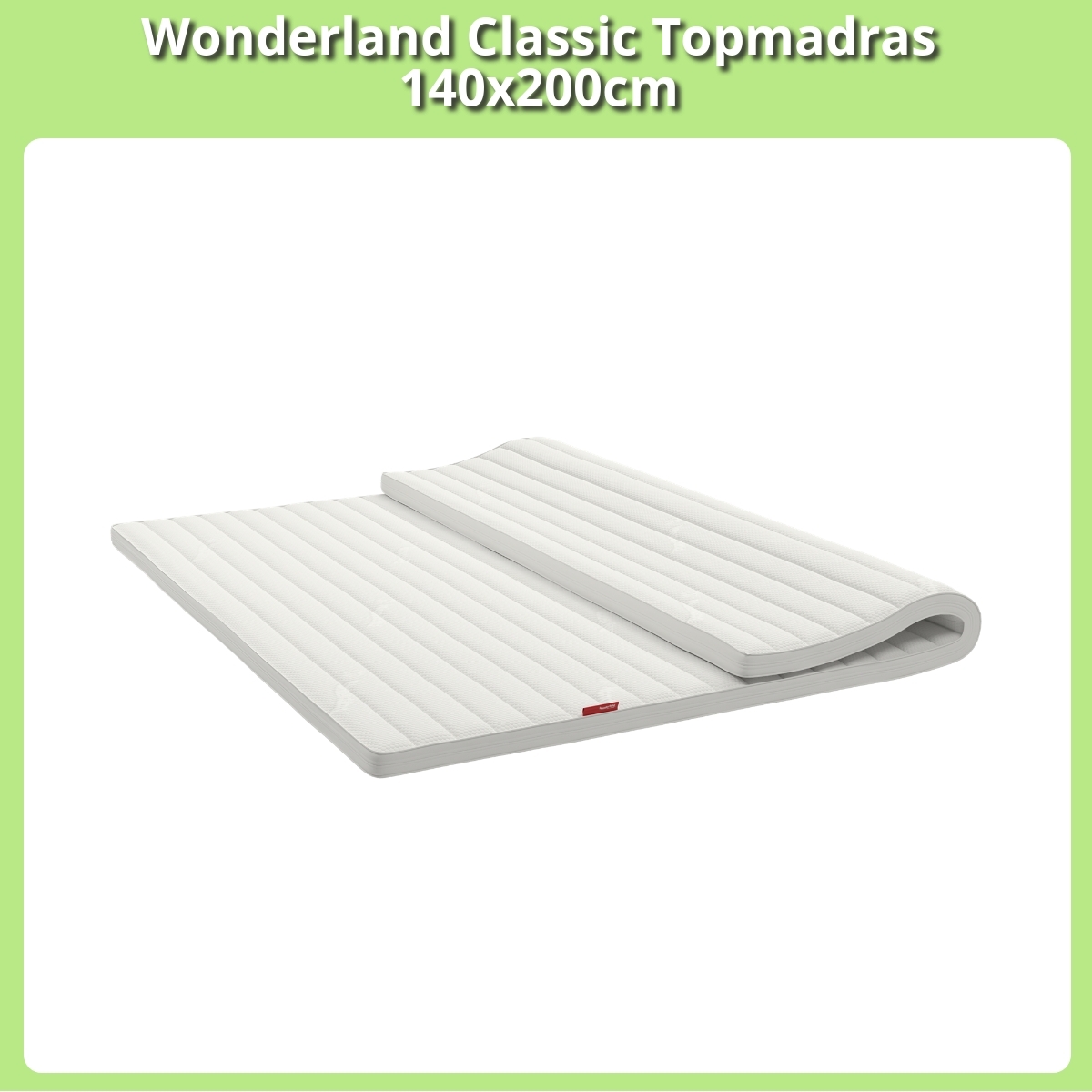 Anmeldelse af Wonderland Classic Topmadras 140x200cm