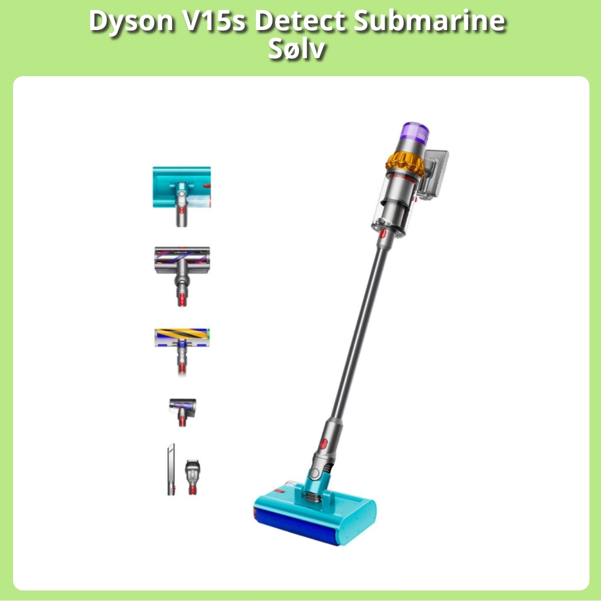 Anmeldelse af Dyson V15s Detect Submarine Sølv