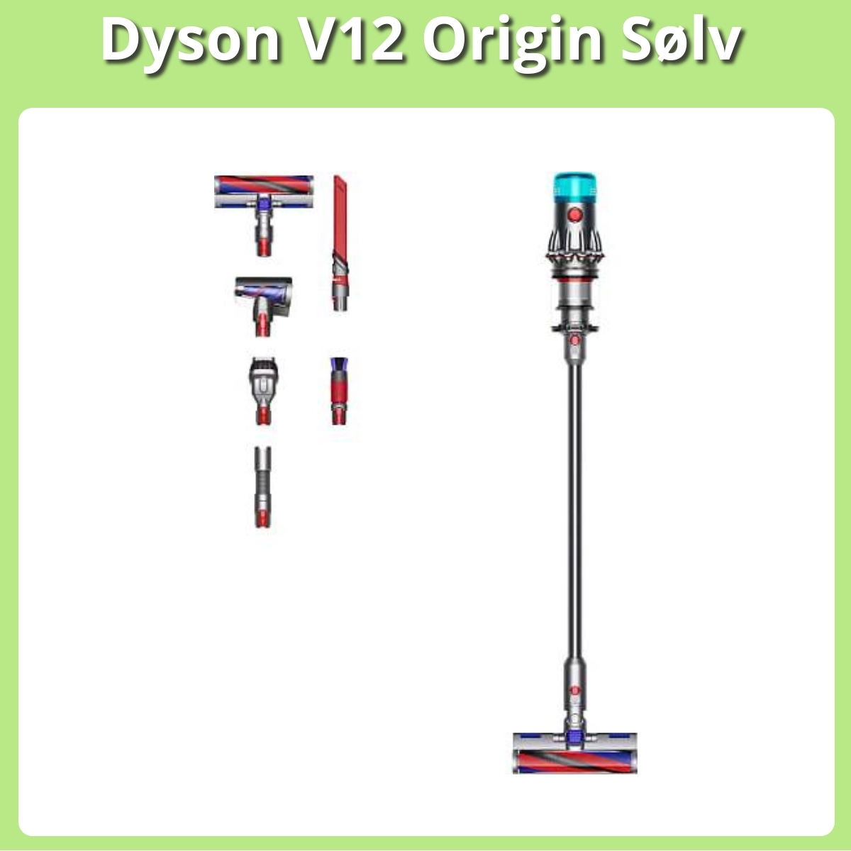 Anmeldelse af Dyson V12 Origin Sølv
