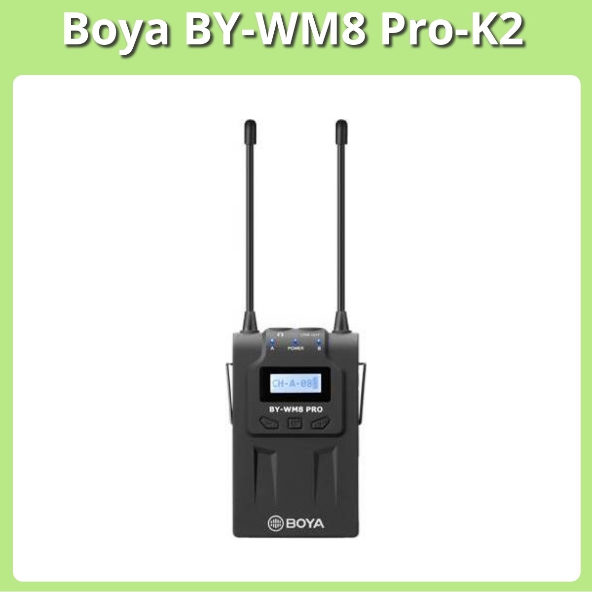 Anmeldelse af Boya BY-WM8 Pro-K2