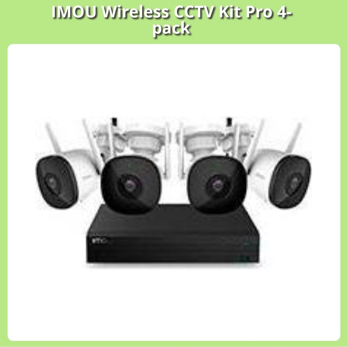 Anmeldelse af IMOU Wireless CCTV Kit Pro 4-pack