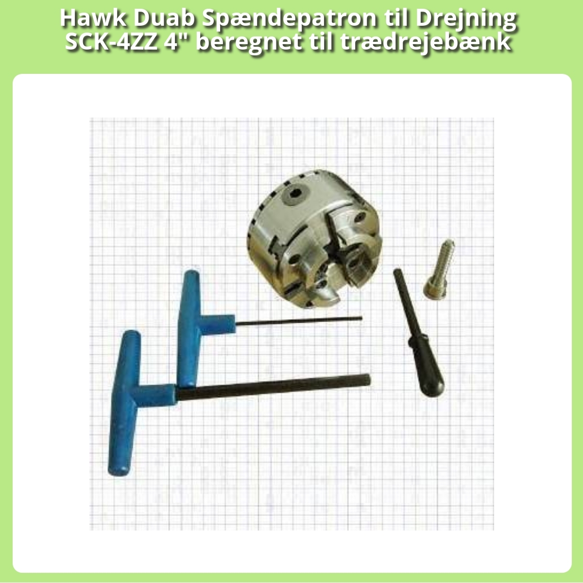 Anmeldelse af Hawk Duab Spændepatron til Drejning SCK-4ZZ 4
