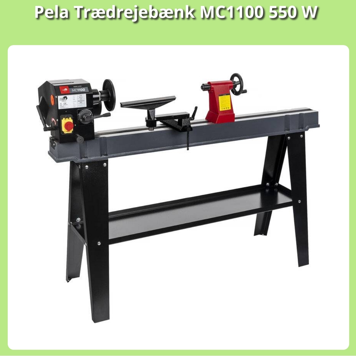 Anmeldelse af Pela Trædrejebænk MC1100 550 W