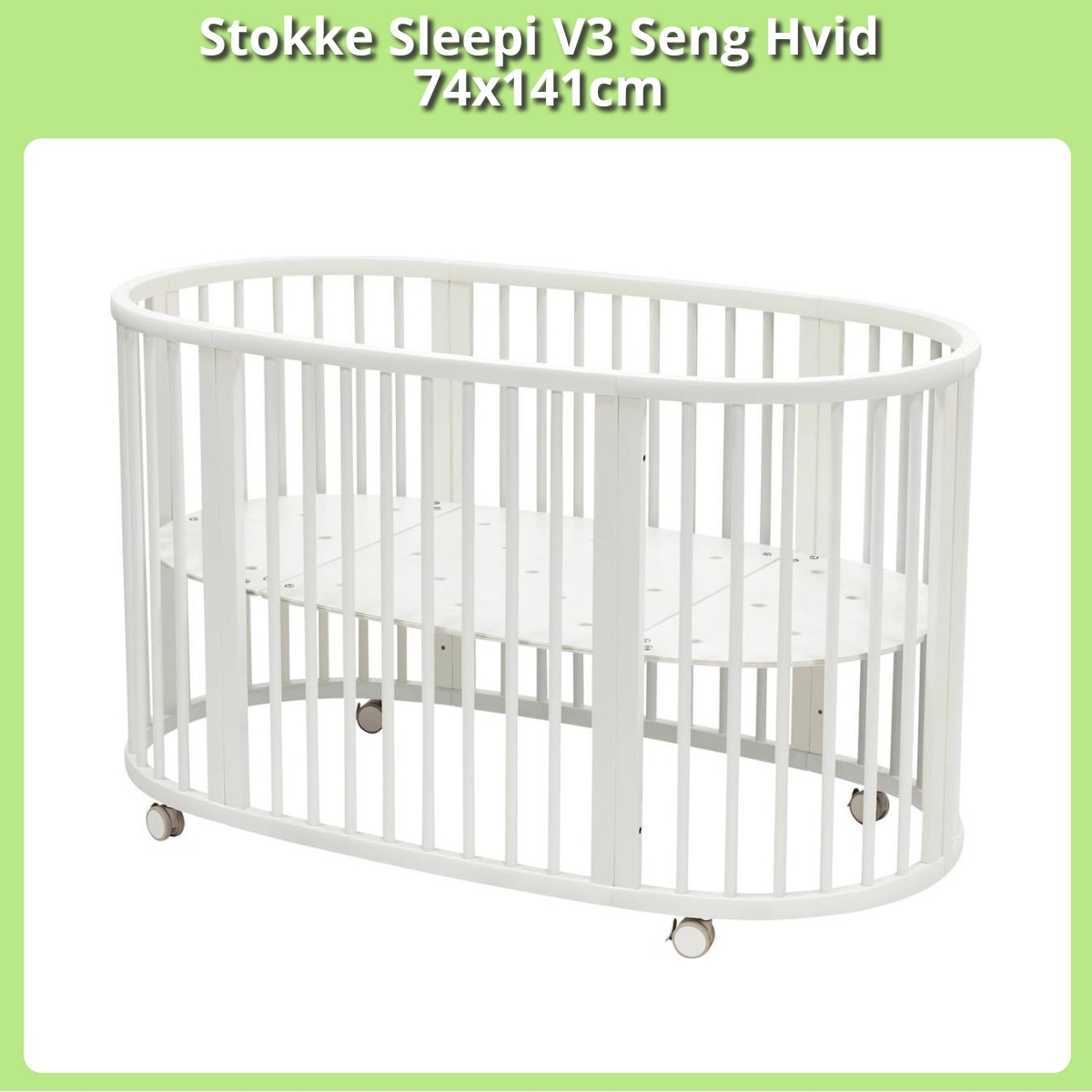 Anmeldelse af Stokke Sleepi V3 Seng Hvid 74x141cm