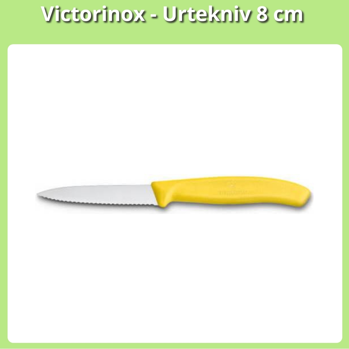 Anmeldelse af Victorinox - Urtekniv 8 cm