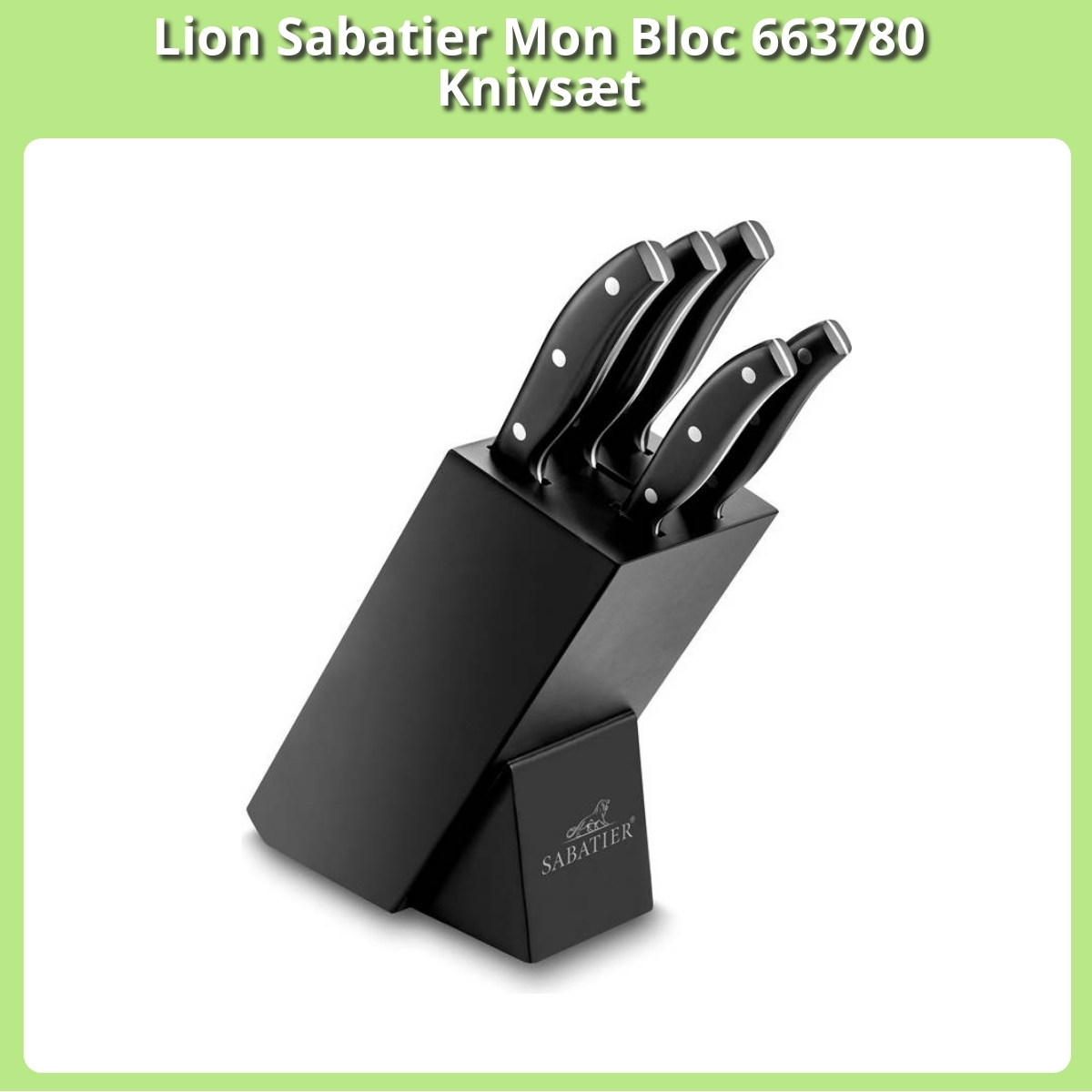 Anmeldelse af Lion Sabatier Mon Bloc 663780 Knivsæt
