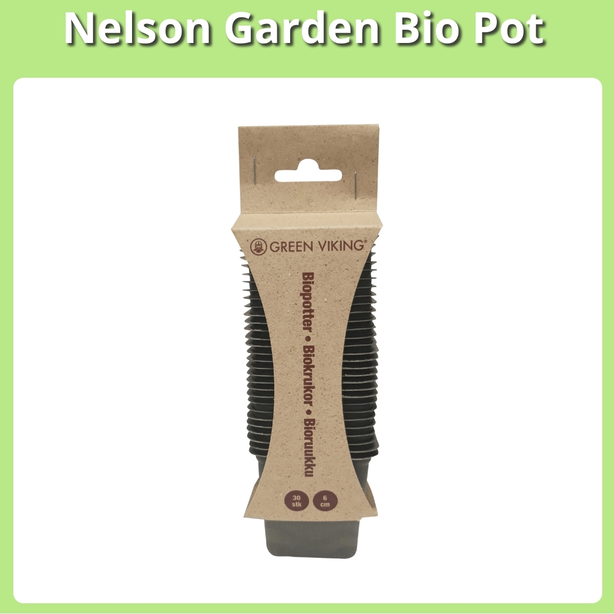 Anmeldelse af Nelson Garden Bio Pot