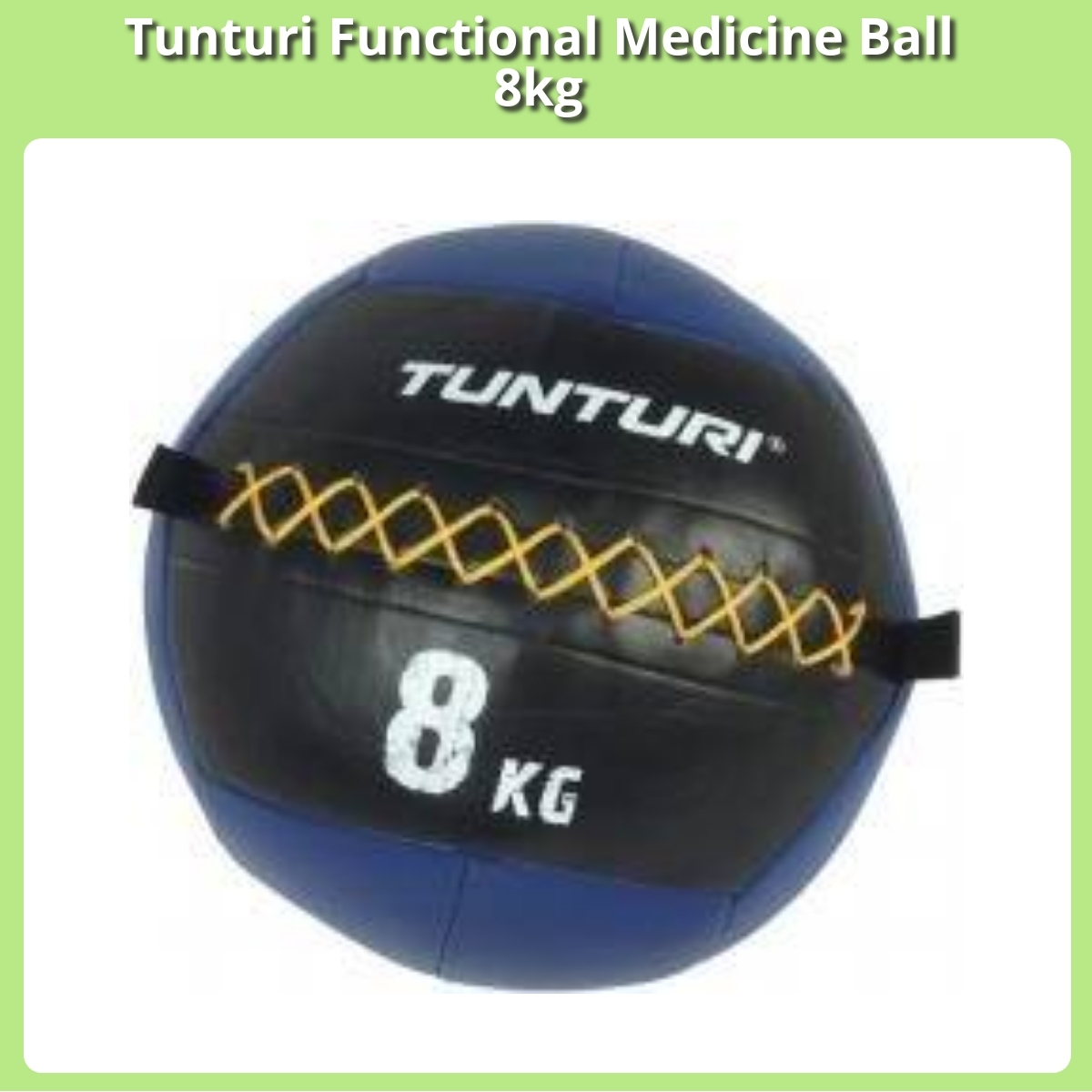 Anmeldelse af Tunturi Functional Medicine Ball 8kg