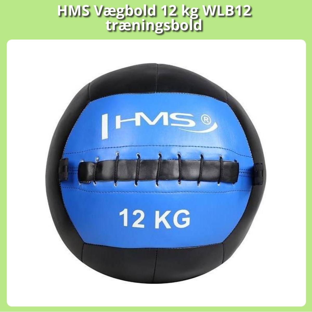 Anmeldelse af HMS Vægbold 12 kg WLB12 træningsbold