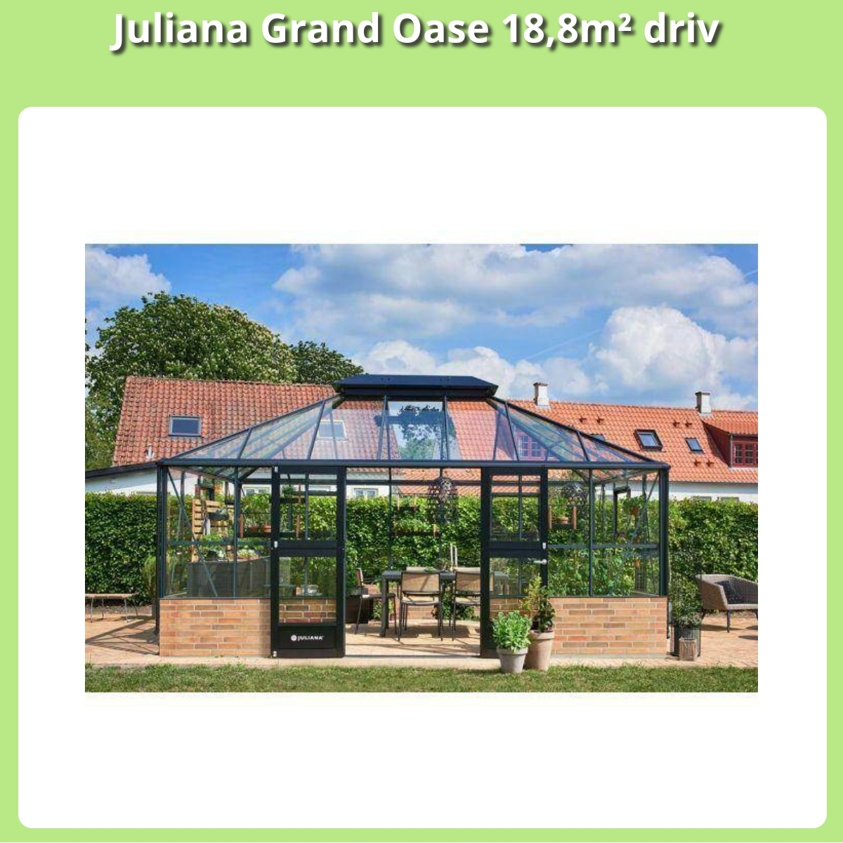 Anmeldelse af Juliana Grand Oase 18,8m² driv