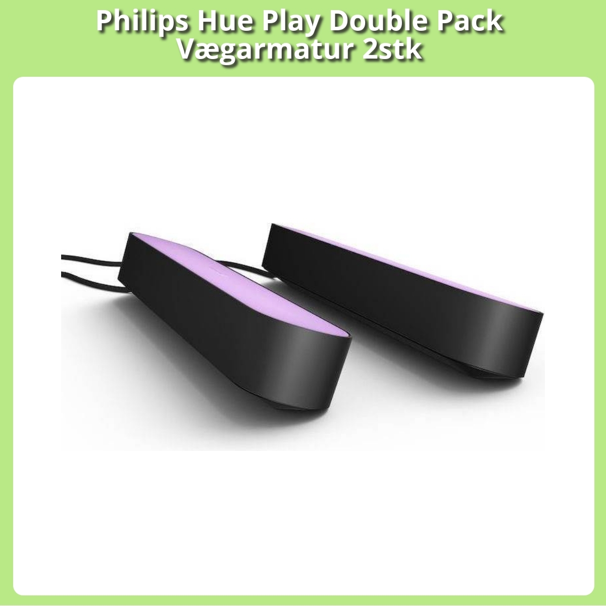 Anmeldelse af Philips Hue Play Double Pack Vægarmatur 2stk
