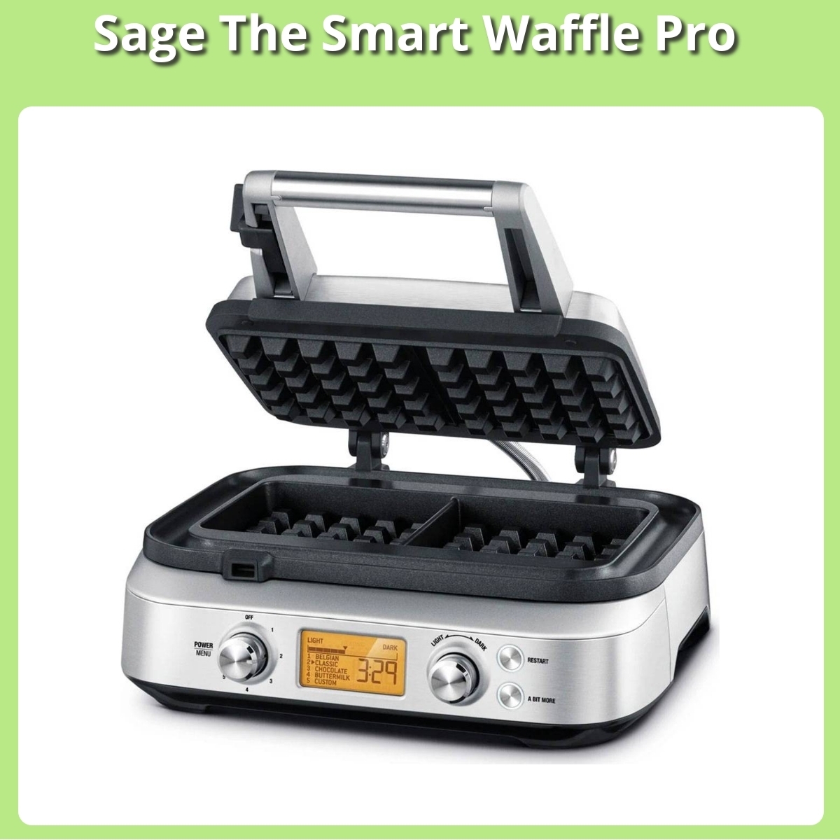 Anmeldelse af Sage The Smart Waffle Pro