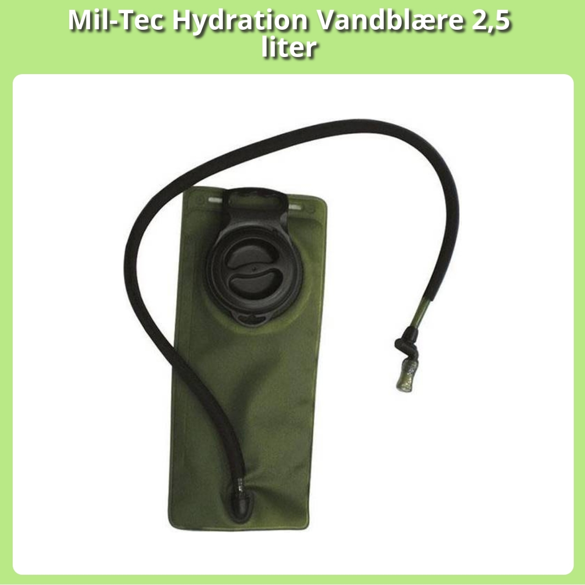 Anmeldelse af Mil-Tec Hydration Vandblære 2,5 liter