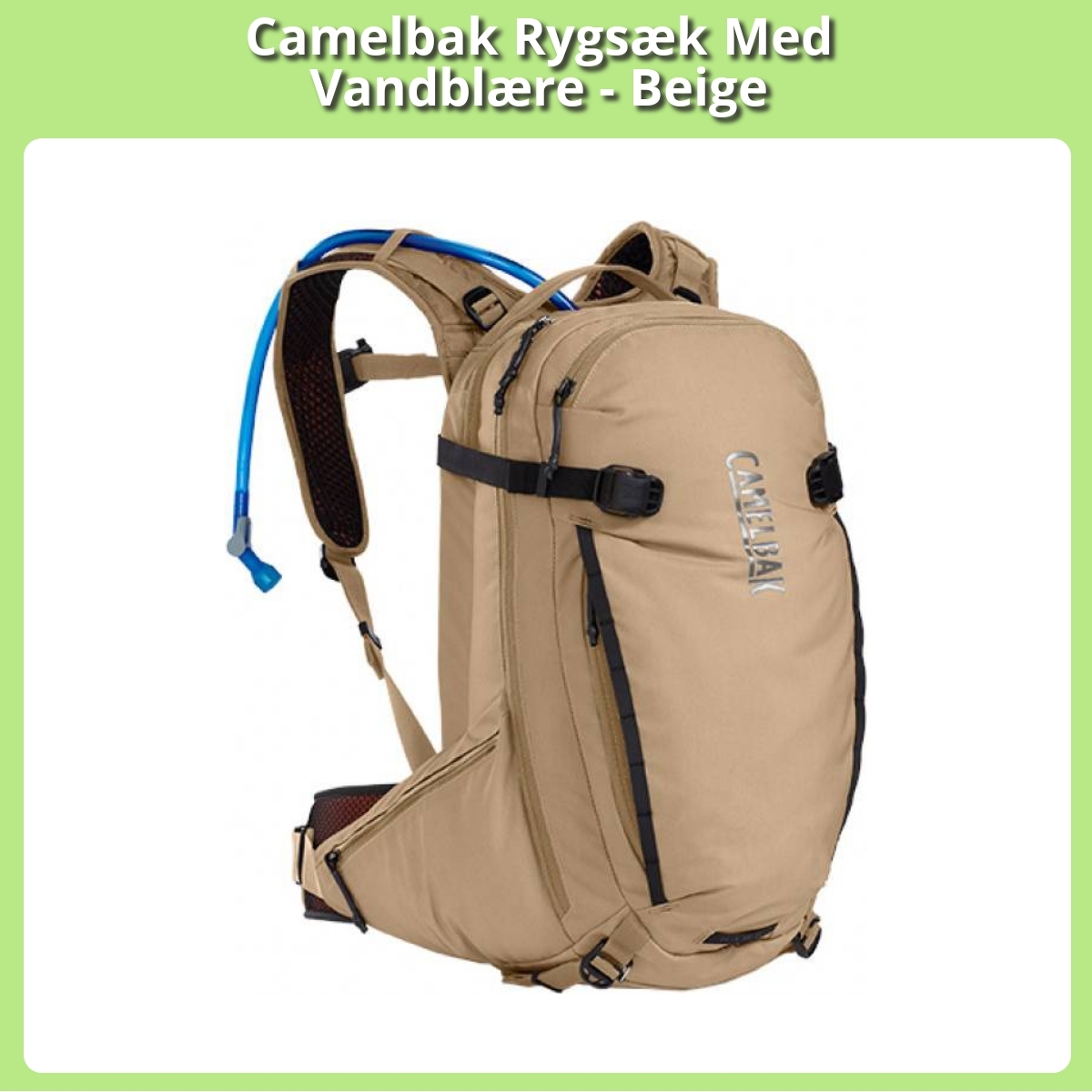 Anmeldelse af Camelbak Rygsæk Med Vandblære - Beige